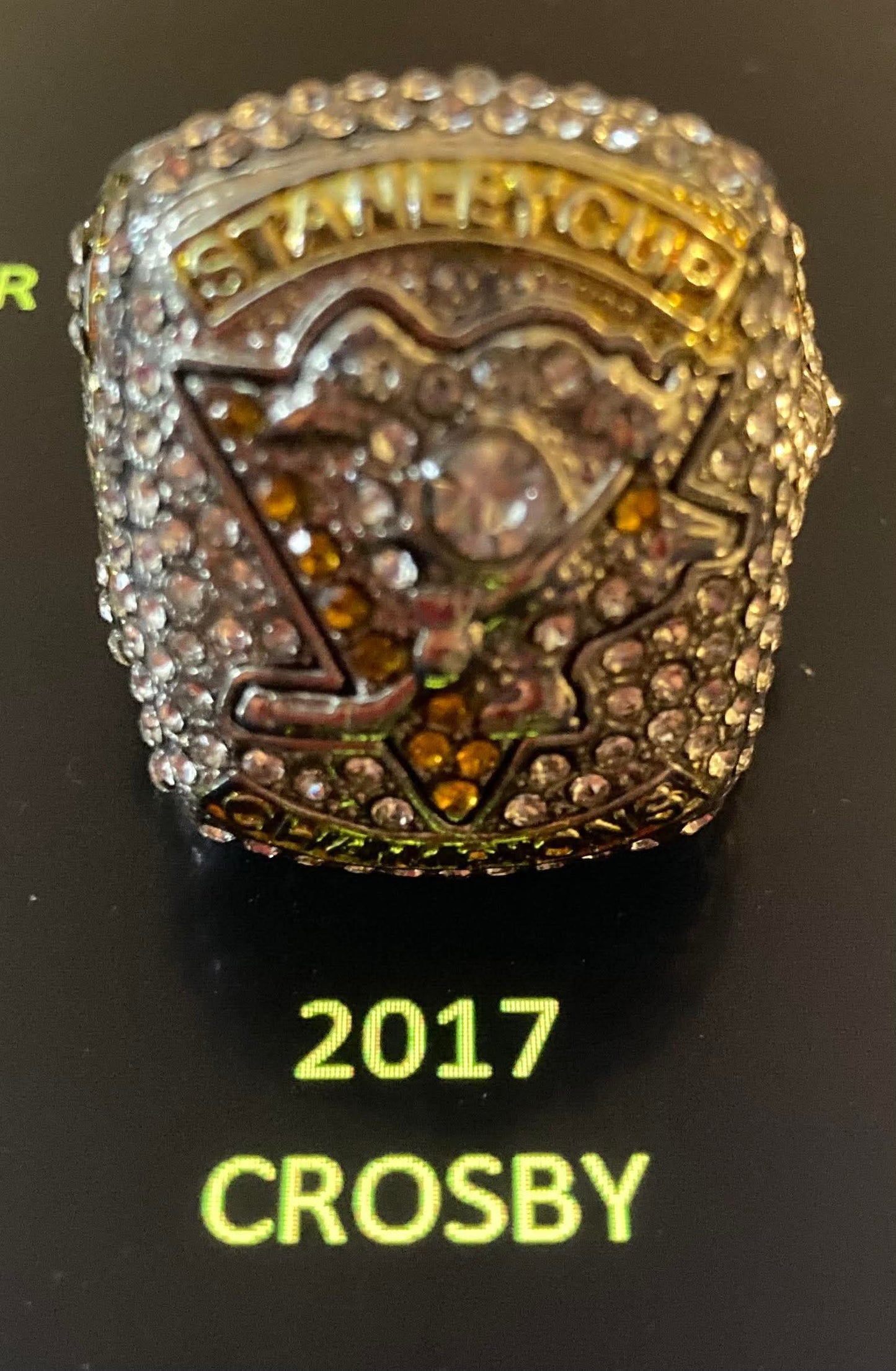NHL Pittsburgh Penguins Stanley Cup Replica Champion Ship Rings