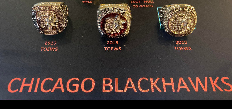 Chicago Blackhawks Stanley Cup Championship Rings
