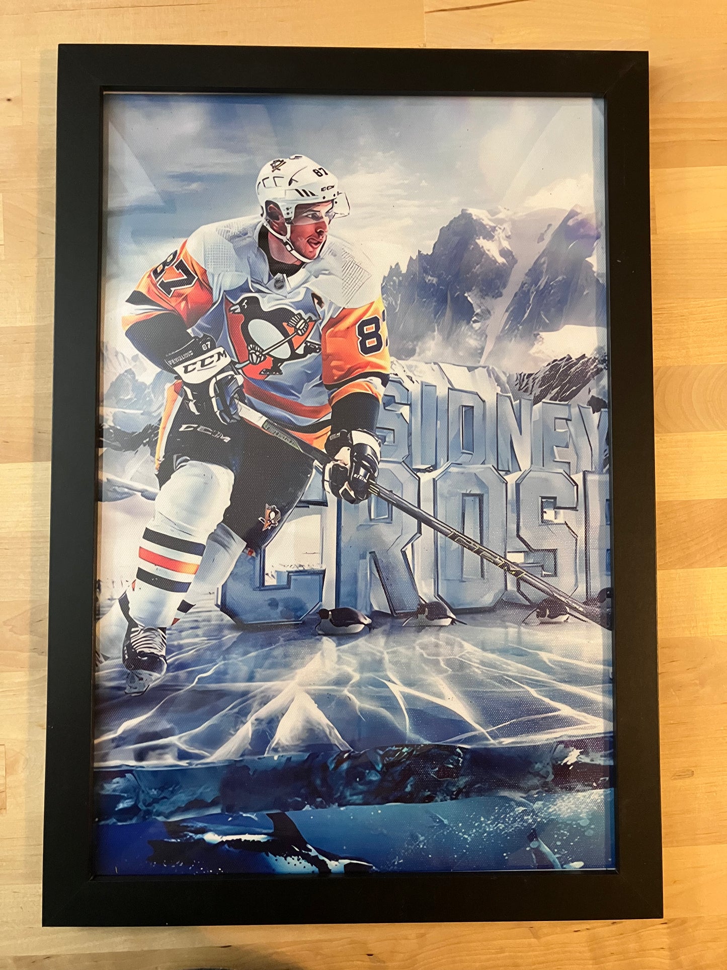 12x8 Canvas Prints Sidney Crosby (option 2)