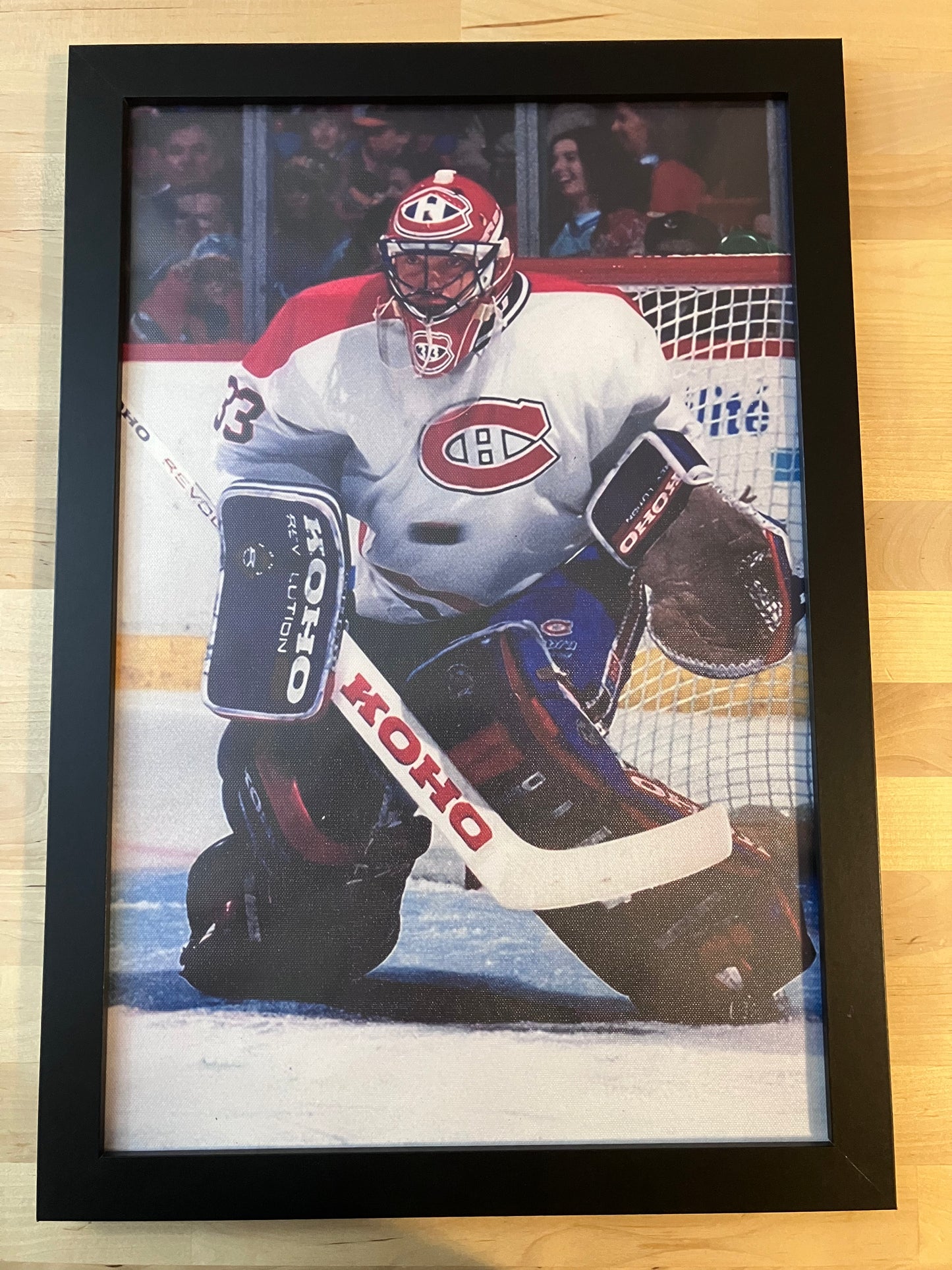 12x8 Canvas Prints-Patrick Roy Montreal Canadiens (option 1)
