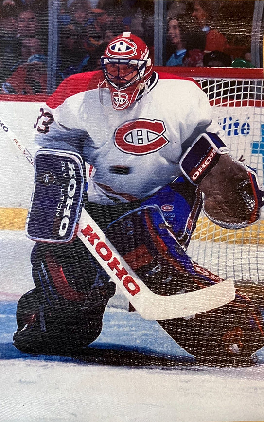 12x8 Canvas Prints-Patrick Roy Montreal Canadiens (option 1)