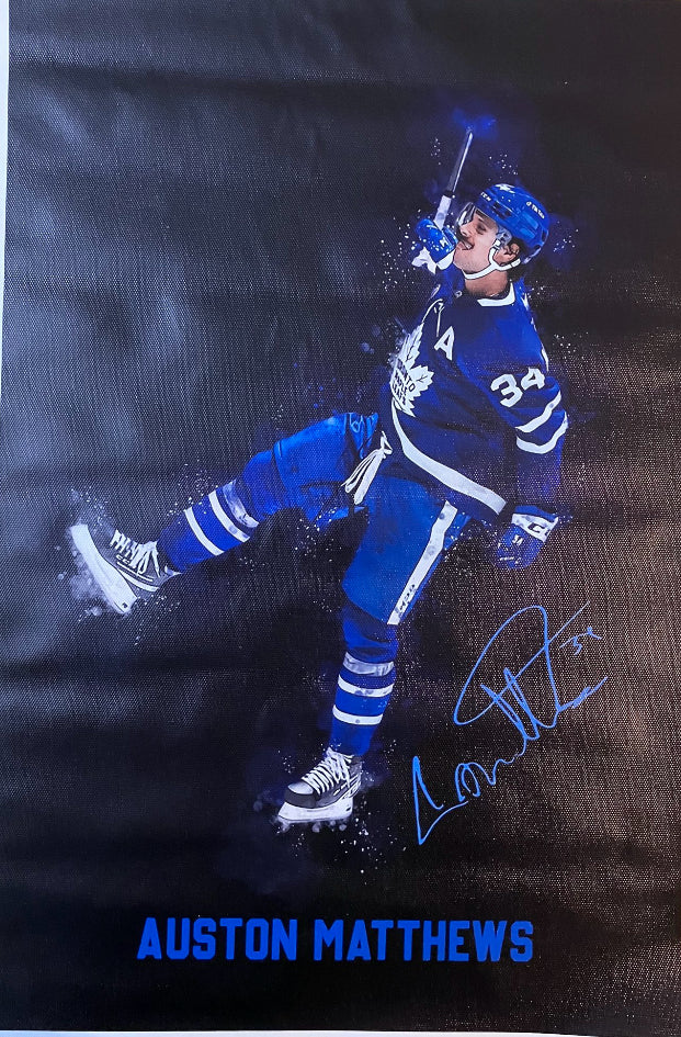 12x8 Canvas Prints-Auston Matthews