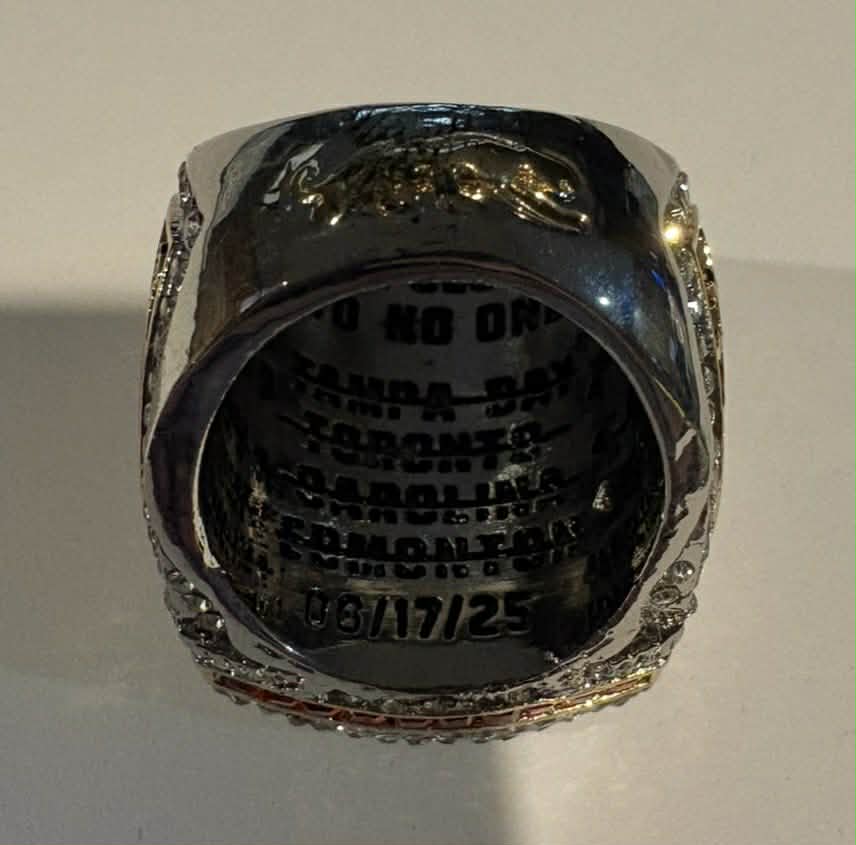 2025 Florida Panthers Stanley Cup Championship Ring - Replica Collectible
