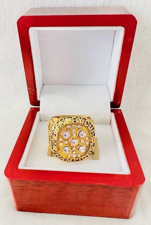 Edmonton Oilers Stanley Cup Championship Replica Rings 1984-1990 - Dynasty Collection - Multiple Sizes - Free Shipping