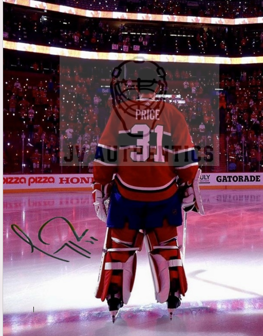 8x10 Carey Price Player Print with Facsimile Autograph
