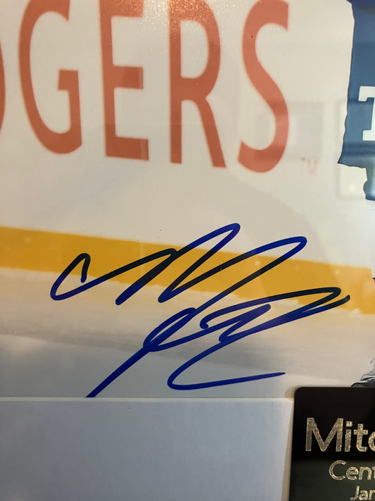 11x14 Autographed NHL Player Mitch Marner photo with JSA