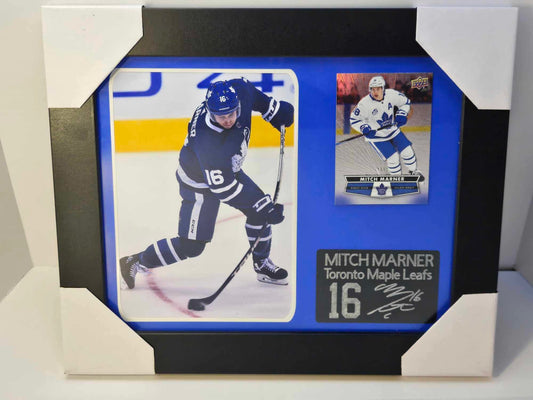 8x10 Framed Mitch Marner NHL Player Collectible With Authentic Player Card