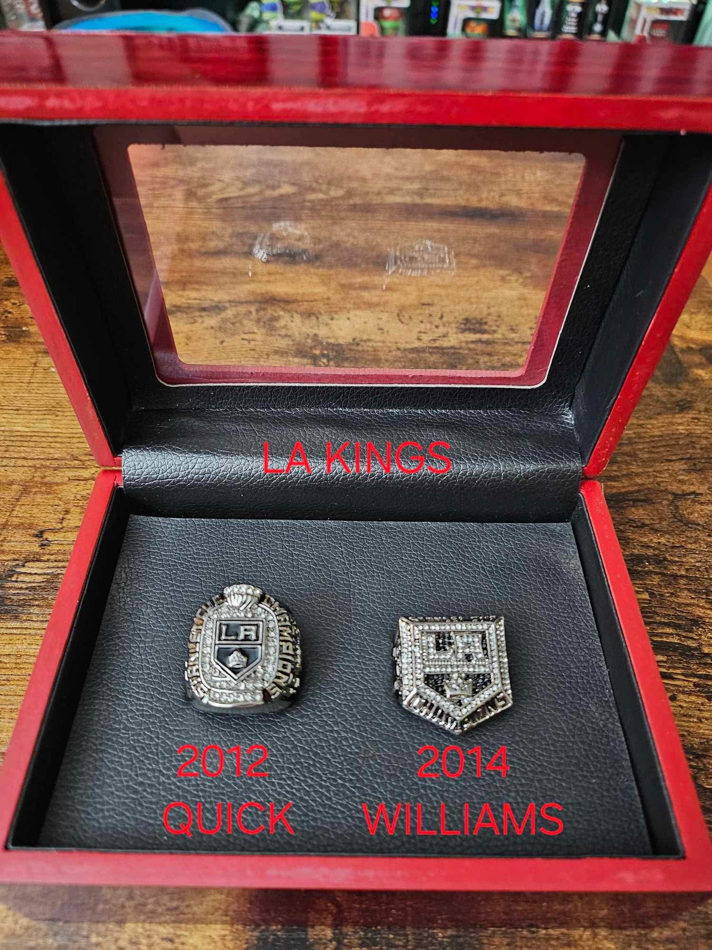 NHL LA Kings Stanley Cup Championship Rings