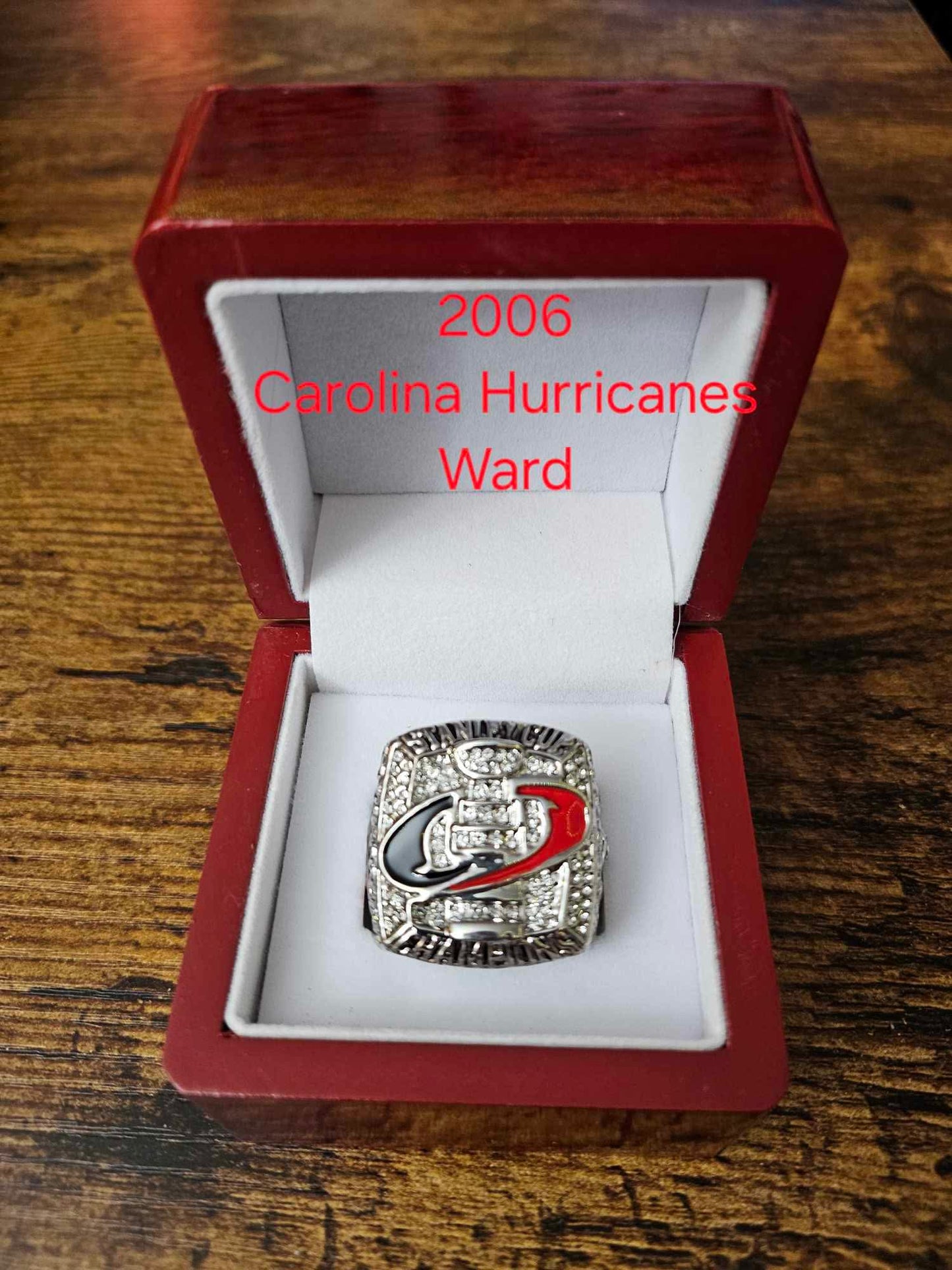 NHL Carolina Hurricanes Stanley Cup Championship Ring