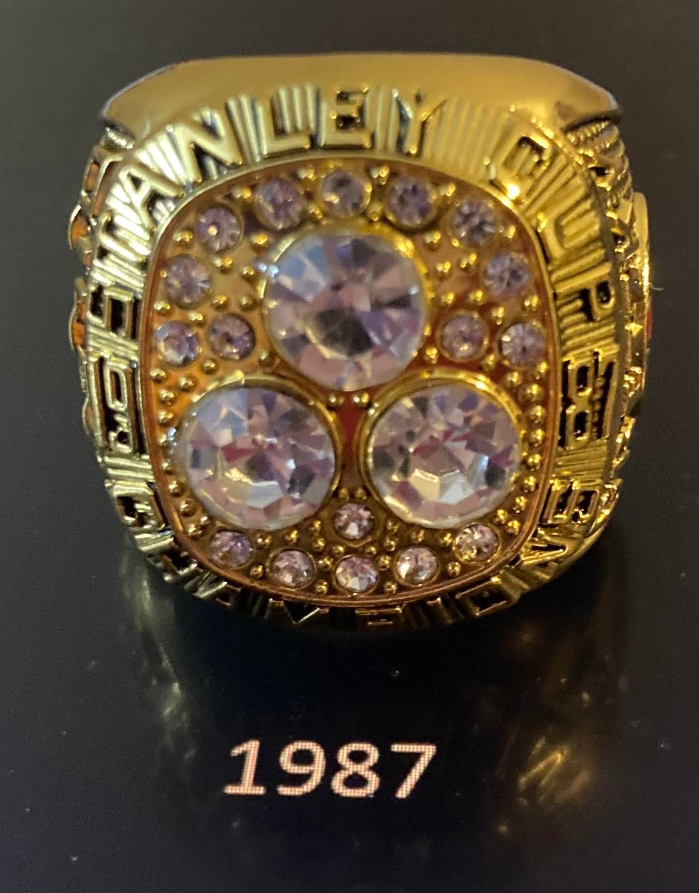 NHL Edmonton Oilers Stanley Cup Championship Rings