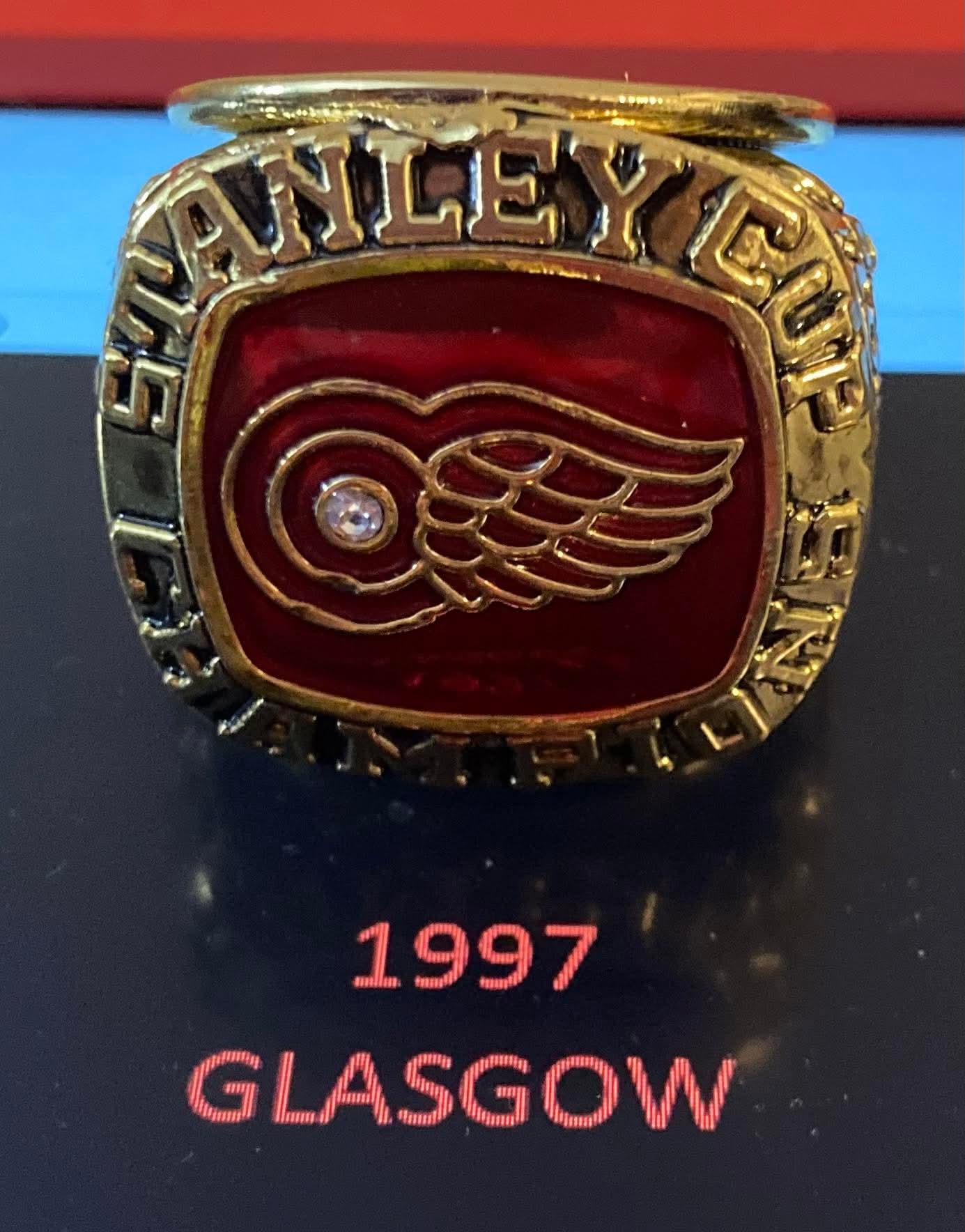 NHL Detroit Red Wings Stanley Cup Championship Rings