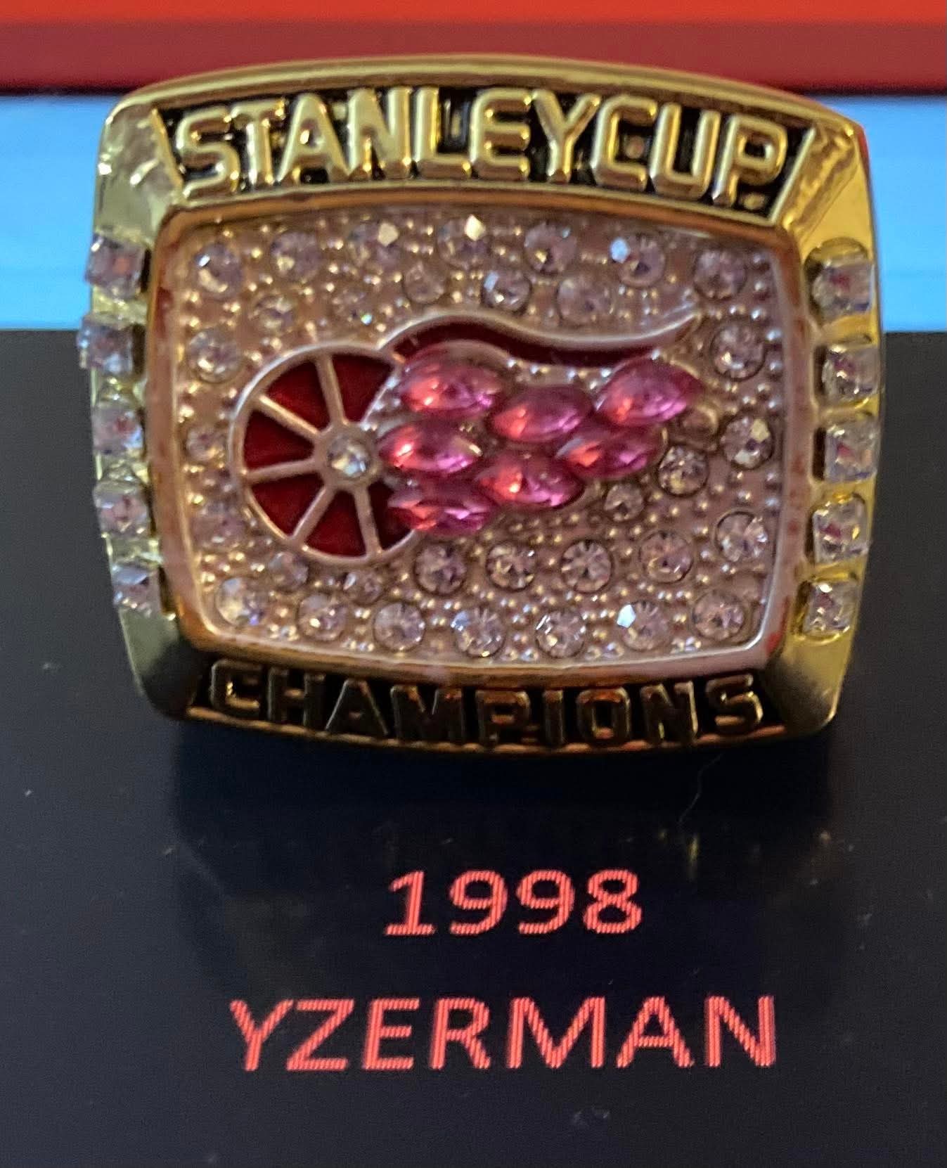 NHL Detroit Red Wings Stanley Cup Championship Rings