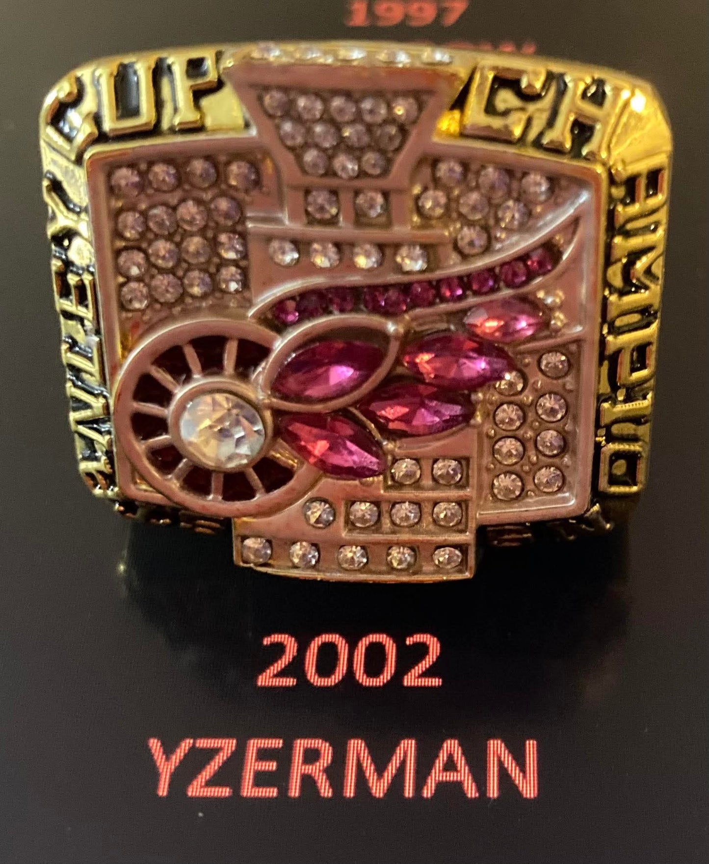 NHL Detroit Red Wings Stanley Cup Championship Rings