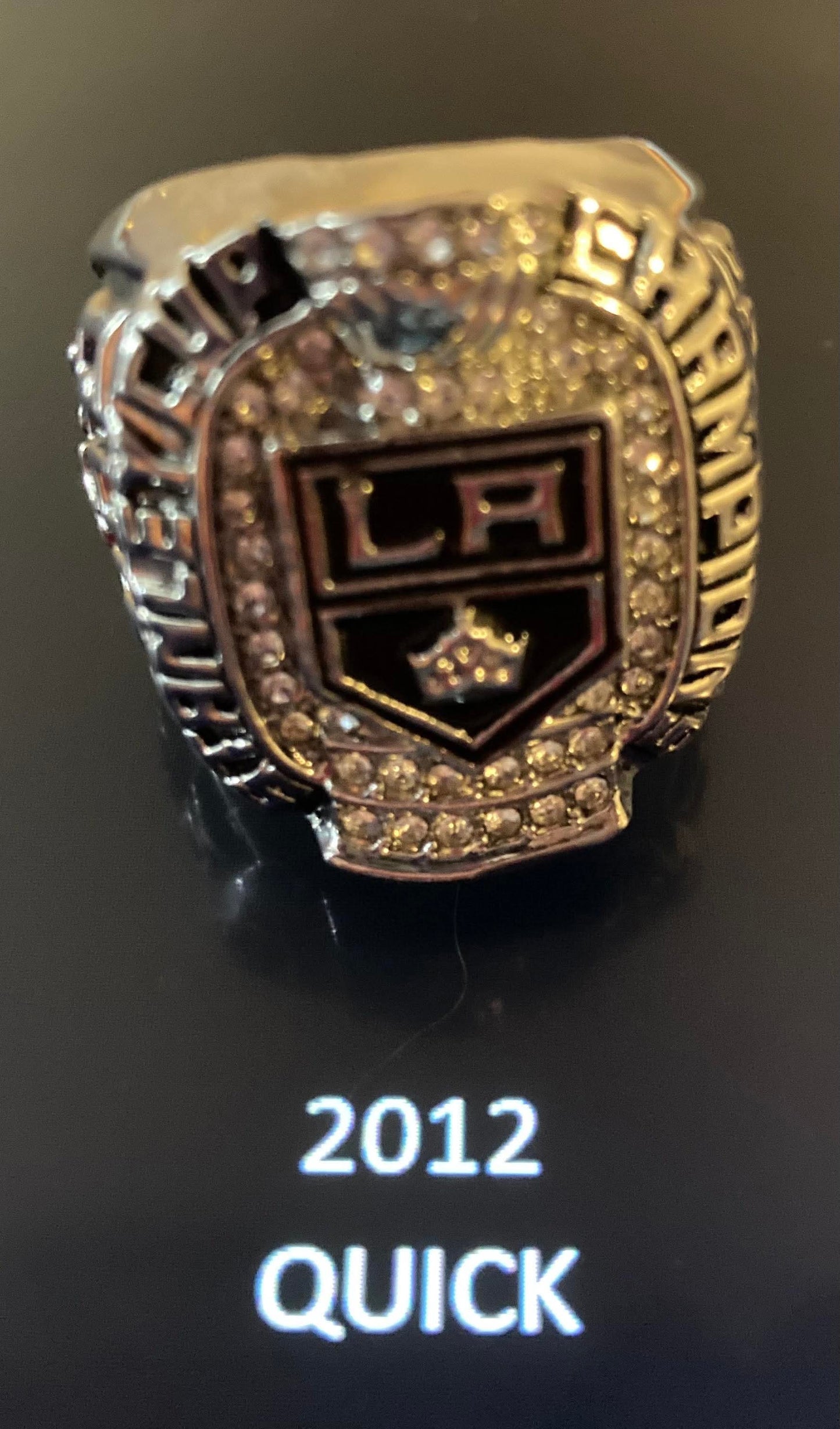 NHL LA Kings Stanley Cup Championship Rings