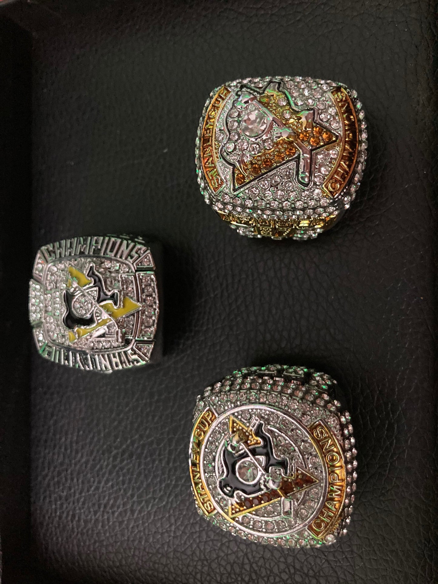 NHL Pittsburgh Penguins Stanley Cup Replica Champion Ship Rings