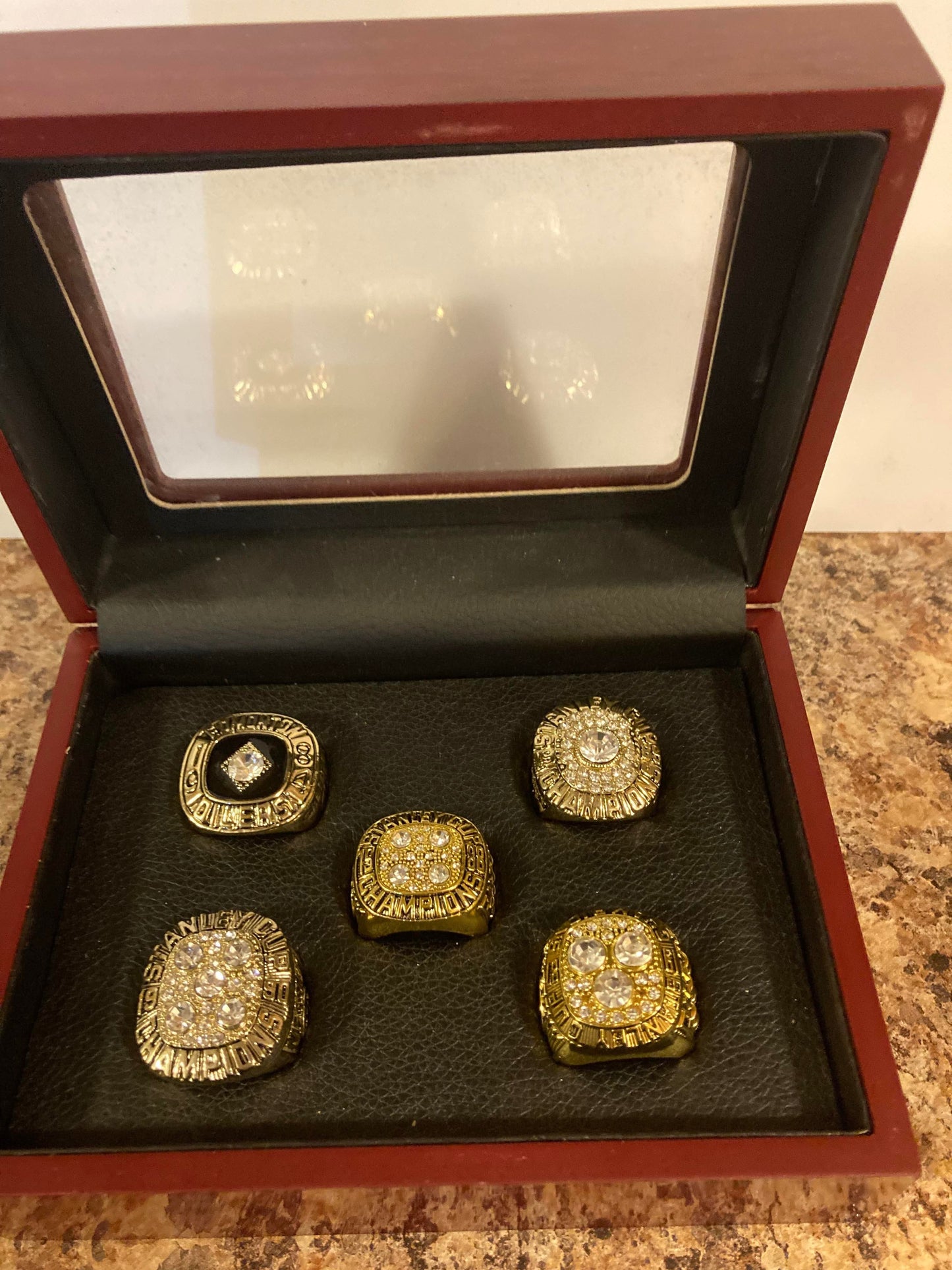NHL Edmonton Oilers Stanley Cup Championship Rings