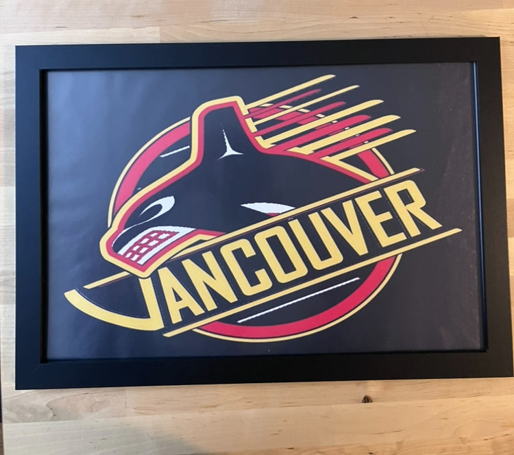 12x8 Canvas Prints Vancouver Canucks Logo
