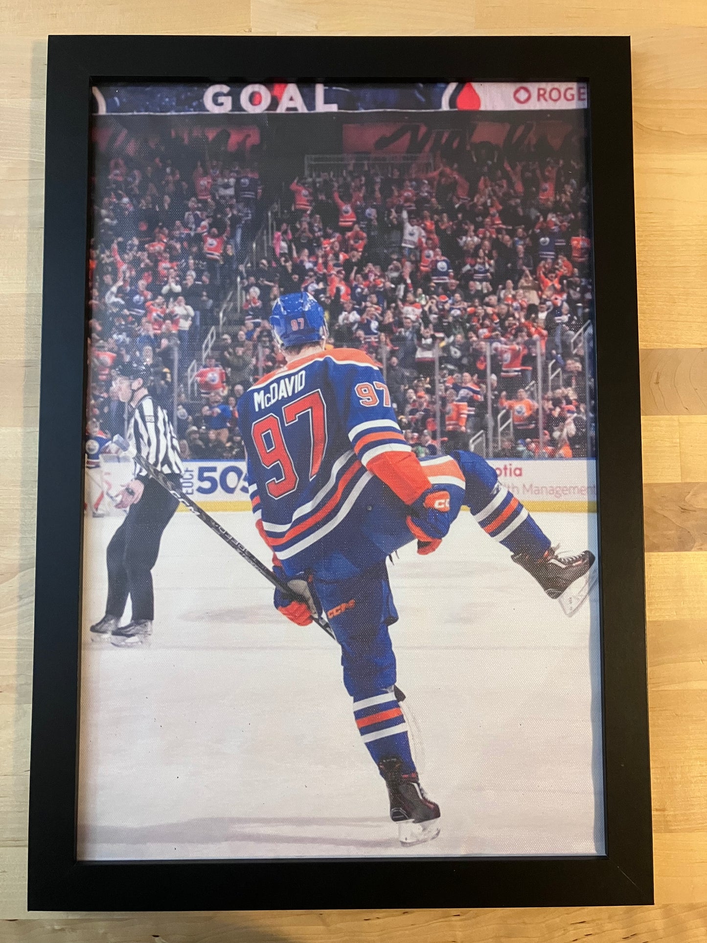 12x8 Canvas Prints-Connor Mcdavid (Option 2)