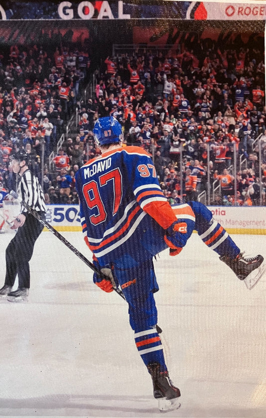 12x8 Canvas Prints-Connor Mcdavid (Option 2)