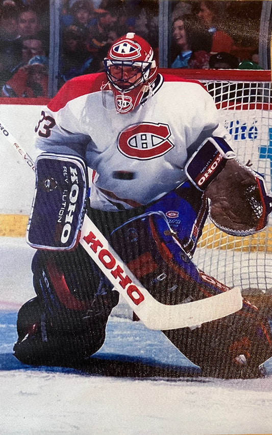12x8 Canvas Prints-Patrick Roy Montreal Canadiens (option 1)