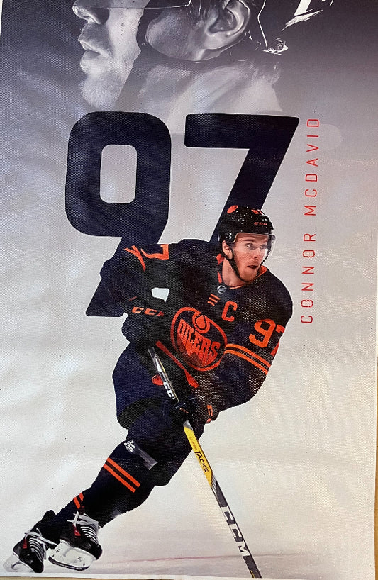 12x8 Canvas Prints-Connor Mcdavid (option 1)