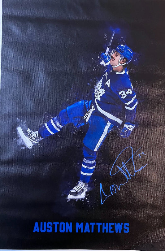 12x8 Canvas Prints-Auston Matthews