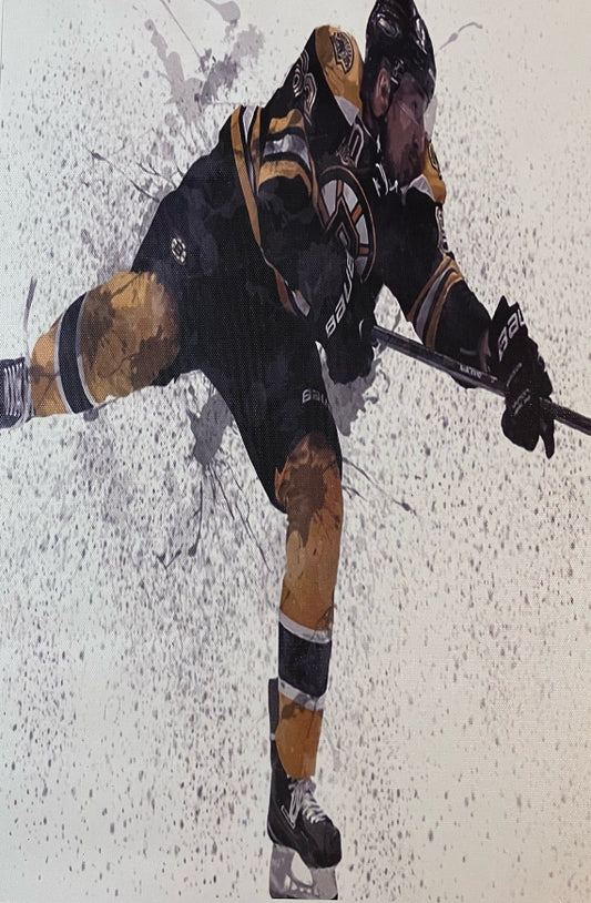 12x8 Canvas Prints-Brad Marchand Boston Bruins