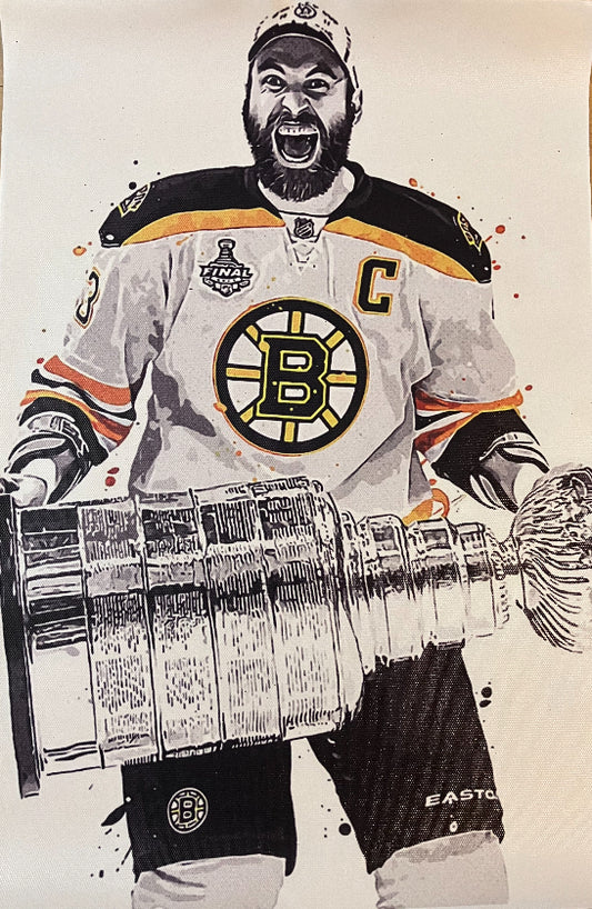 12x8 Canvas Prints-Zdeno Chara Stanley Cup