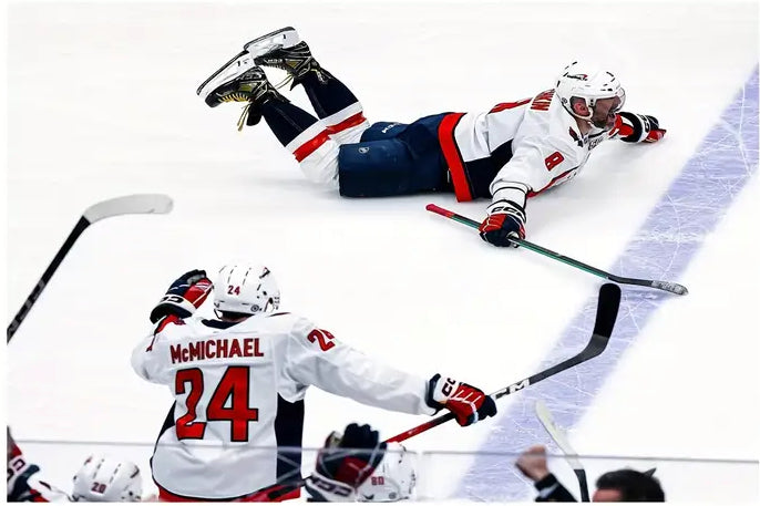 Alex Ovechkin 895 All-Time Goals Record Custom Canvas Sports Art Print