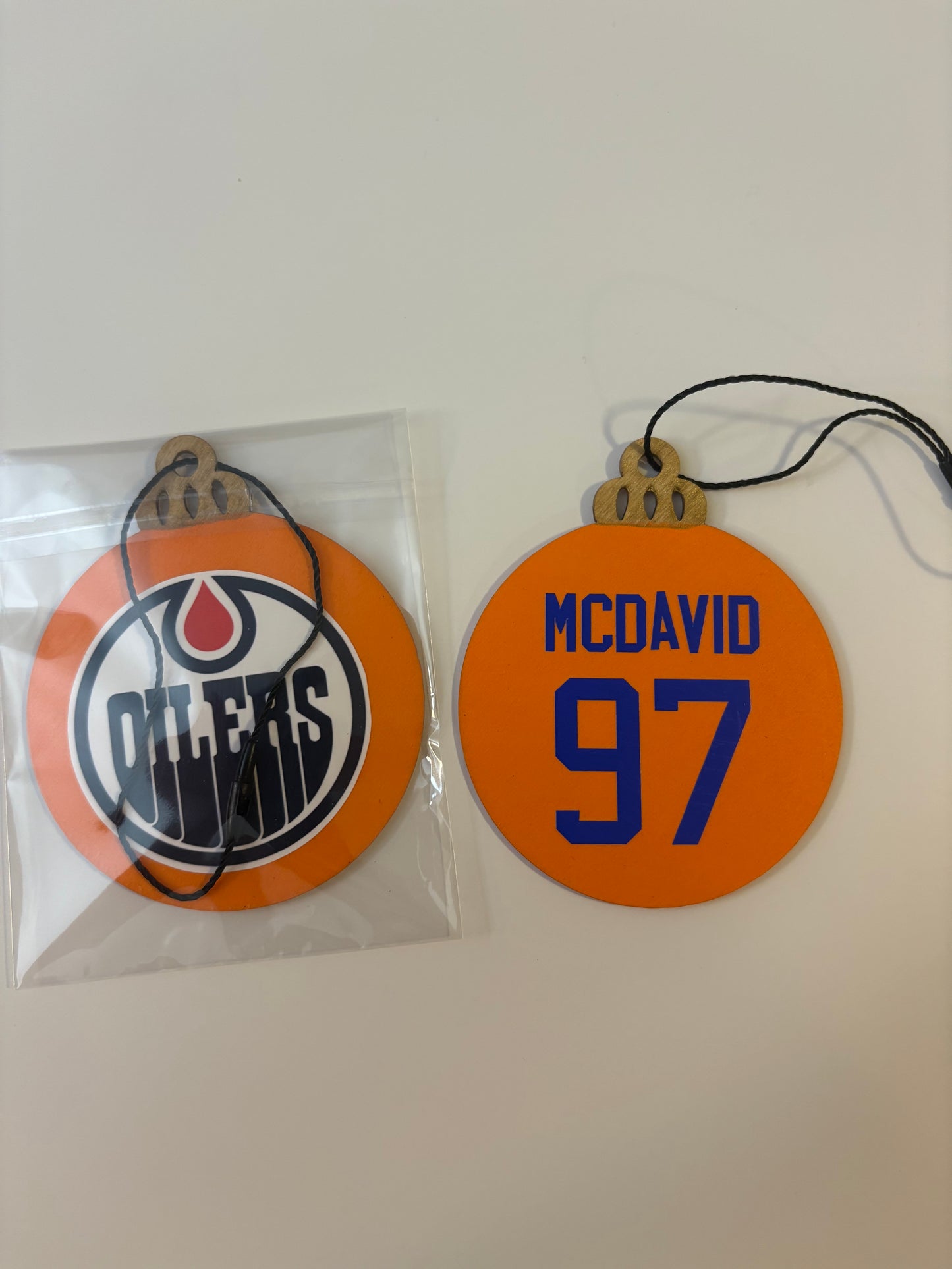 Hand Painted Sports Jersey Ornaments - Custom Team Logo & Player Name