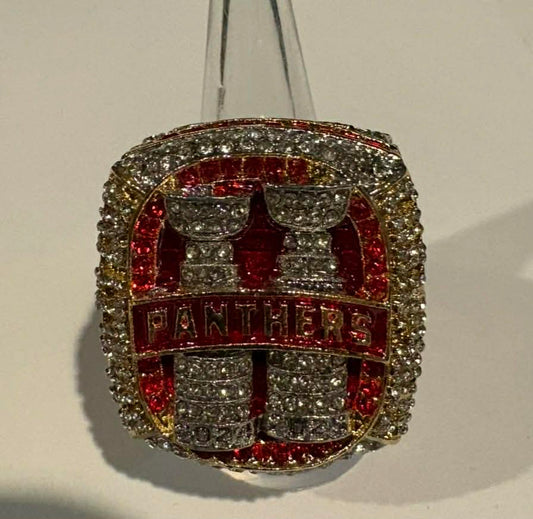2025 Florida Panthers Stanley Cup Championship Ring - Replica Collectible