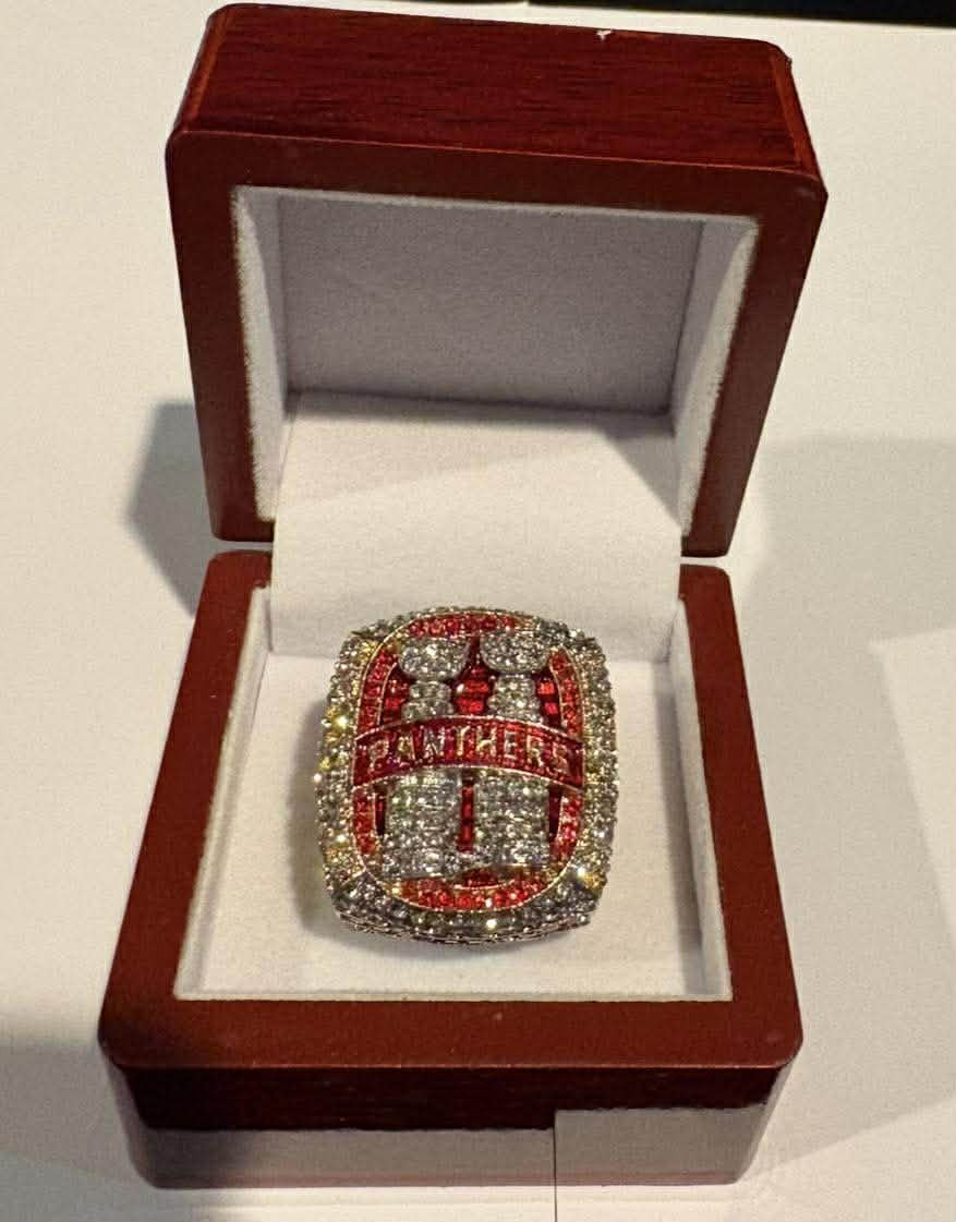 2025 Florida Panthers Stanley Cup Championship Ring - Replica Collectible