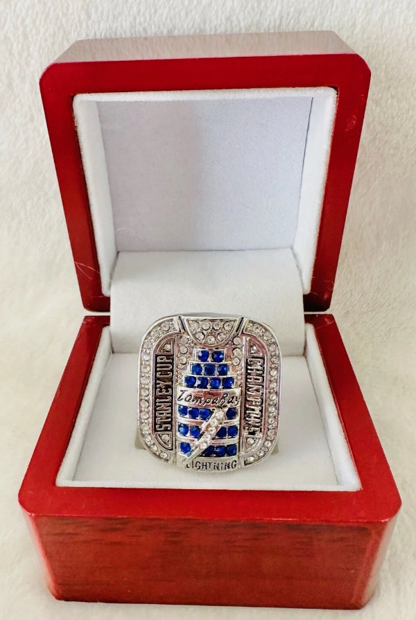 Tampa Bay Lightning Stanley Cup Championship Replica Rings 2020 & 2021 - Multiple Sizes - Free Shipping