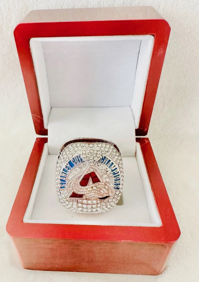 Colorado Avalanche Stanley Cup Championship Replica Rings 1996-2022 - Multiple Years & Sizes - Free Shipping