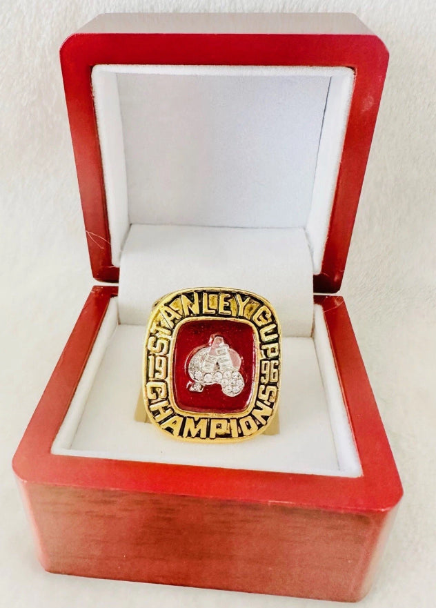 Colorado Avalanche Stanley Cup Championship Replica Rings 1996-2022 - Multiple Years & Sizes - Free Shipping