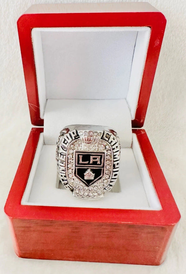 Los Angeles Kings Stanley Cup Championship Replica Rings 2012 & 2014 - Multiple Sizes - Free Shipping
