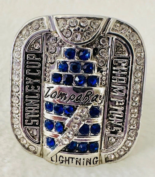 Tampa Bay Lightning Stanley Cup Championship Replica Rings 2020 & 2021 - Multiple Sizes - Free Shipping