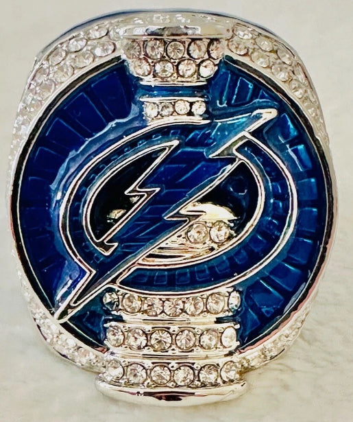 Tampa Bay Lightning Stanley Cup Championship Replica Rings 2020 & 2021 - Multiple Sizes - Free Shipping