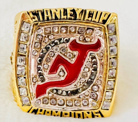 New Jersey Devils Stanley Cup Championship Replica Rings 1995-2003 - Multiple Years & Sizes - Free Shipping