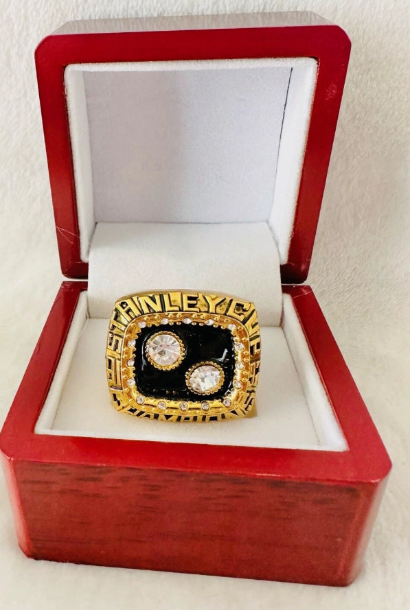 Pittsburgh Penguins Stanley Cup Championship Replica Rings 2009-2017 - Multiple Years & Sizes - Free Shipping