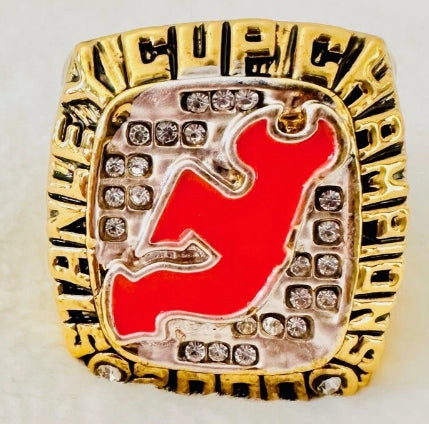 New Jersey Devils Stanley Cup Championship Replica Rings 1995-2003 - Multiple Years & Sizes - Free Shipping