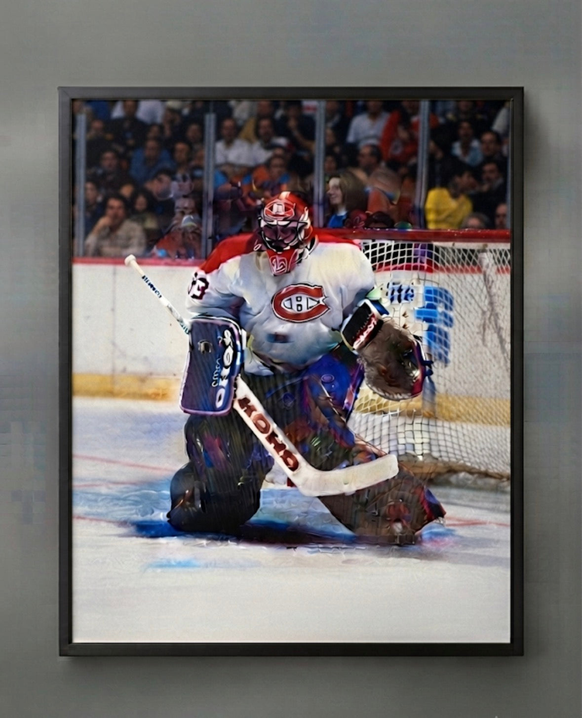 Patrick Roy Montreal Canadiens Canvas Photo Sports Art Print