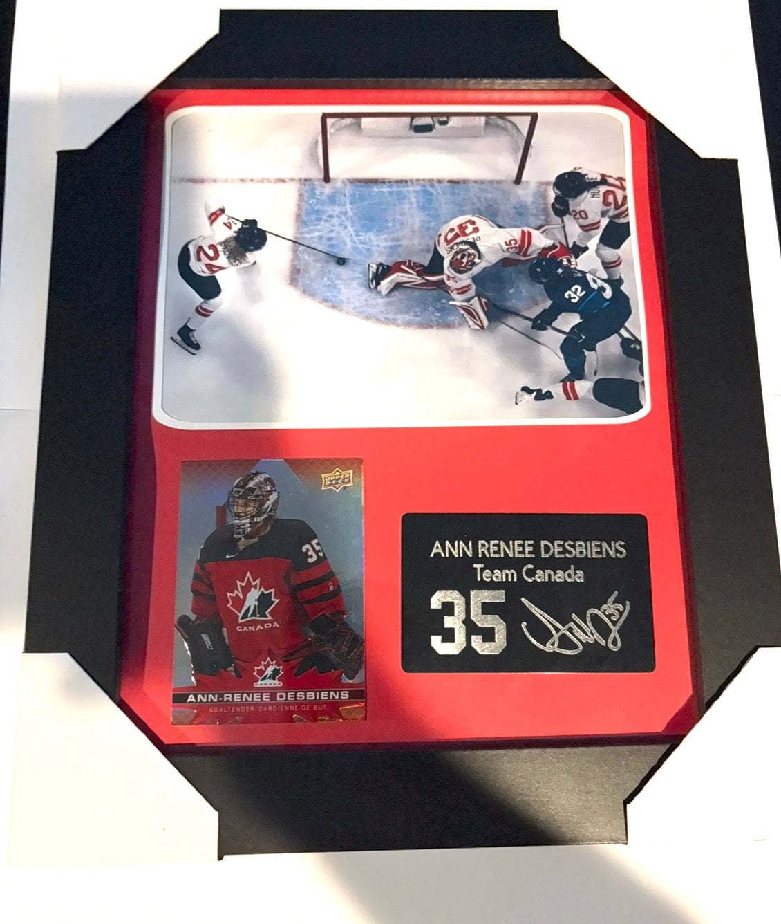 Team Canada Hockey 8x10 Custom Engraved Photos
