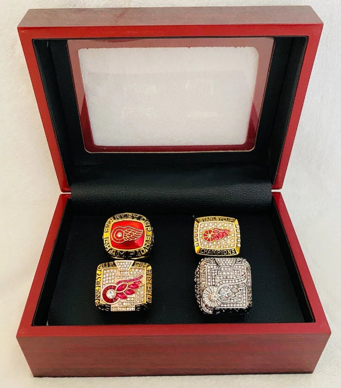 Detroit Red Wings Stanley Cup Championship Replica Rings 1997-2008 - Multiple Years & Sizes - Free Shipping