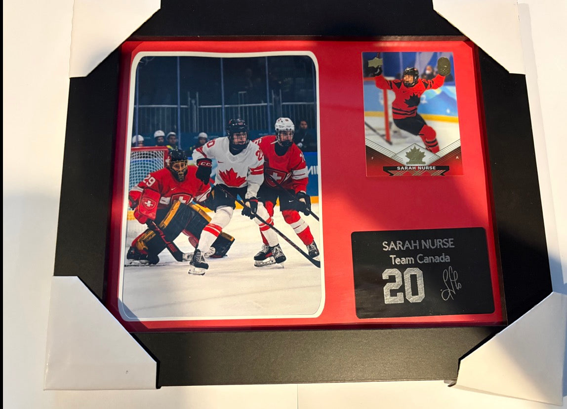 Team Canada Hockey 8x10 Custom Engraved Photos