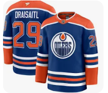 Edmonton Oilers Draisaitl home  jerseys