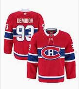 Montreal Canadiens Demidov Jerseys