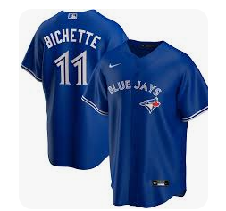 MLB Toronto Blue Jays Bichette Royal Blue Jerseys