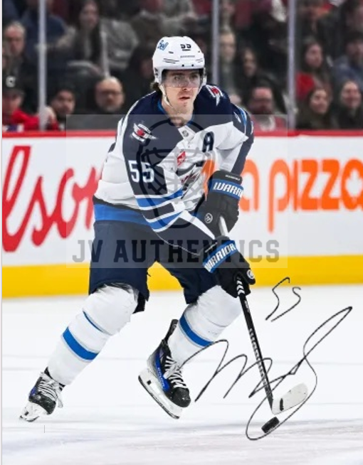 8x10 Mark Scheifele  Print with Facsimile Autograph