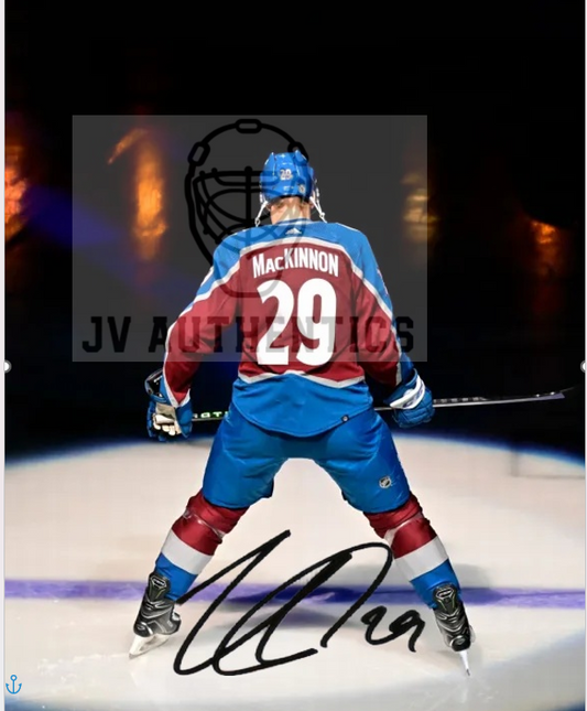 8x10  Nathan MacKinnon Print with Facsimile Autograph